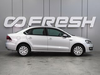2019 Volkswagen Polo V Рестайлинг, серебристый, 1325000 рублей, вид 5