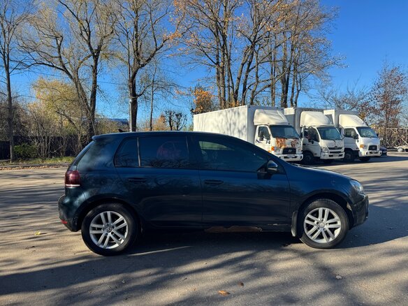 2009 Volkswagen Golf VI, синий, 559000 рублей - вид 3