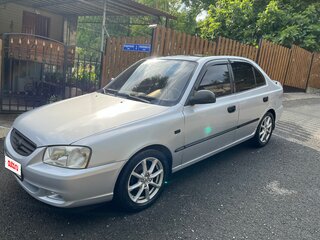 2007 Hyundai Accent ТагАЗ II, серебристый, 650000 рублей, вид 1
