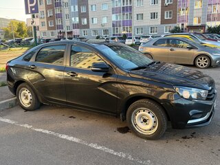 2017 Lada (ВАЗ) Vesta I, чёрный, 615000 рублей, вид 2