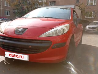 2009 Peugeot 207 I Рестайлинг, красный, 185000 рублей, вид 3