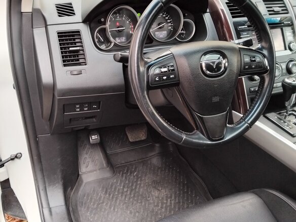 2012 Mazda CX-9 I Рестайлинг, белый, 1500000 рублей - вид 14