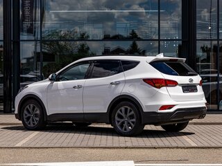 2017 Hyundai Santa Fe III Рестайлинг, белый, 1725000 рублей, вид 4
