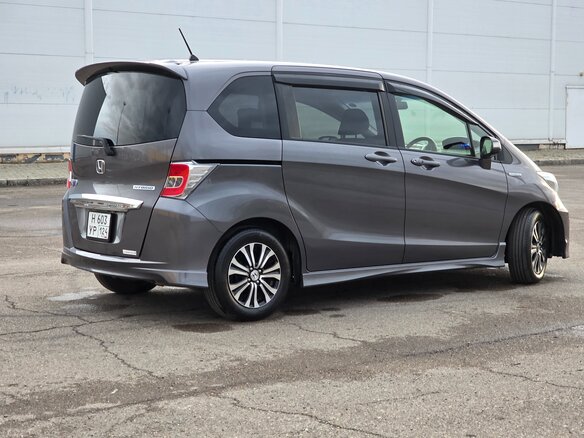 2014 Honda Freed I Рестайлинг 2, серый, 1180000 рублей - вид 6