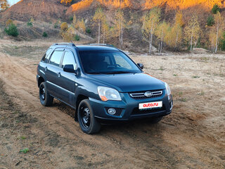 2009 Kia Sportage II Рестайлинг, зелёный, 700000 рублей, вид 4