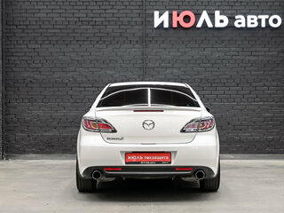 2010 Mazda 6 II (GH) Рестайлинг, белый, 930000 рублей, вид 5