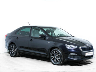2021 Skoda Rapid II, чёрный, 1648000 рублей, вид 3
