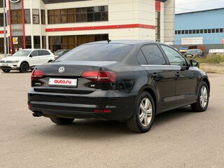 2016 Volkswagen Jetta VI Рестайлинг, чёрный, 900000 рублей, вид 4