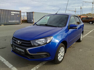 2022 Lada (ВАЗ) Granta I Рестайлинг, синий, 748000 рублей, вид 1