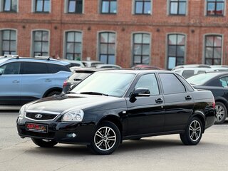2011 Lada (ВАЗ) Priora I, чёрный, 499999 рублей, вид 5