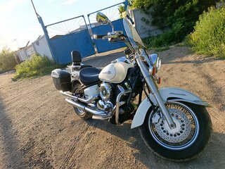 2002 Yamaha XVS1100, белый, 520000 рублей, вид 1
