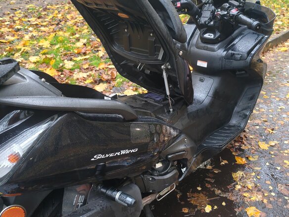 2005 Honda Silver Wing 600, чёрный, 405000 рублей - вид 6
