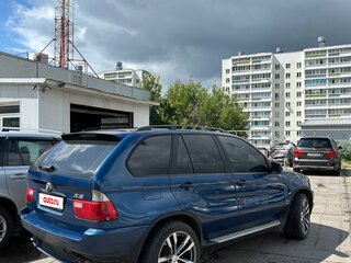2001 BMW X5 3.0i I (E53), синий, 919000 рублей, вид 4