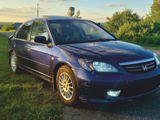2004 Honda Civic VII Рестайлинг, синий, 395000 рублей, вид 2