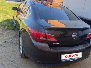 2013 Opel Astra J Рестайлинг, коричневый, 670000 рублей, вид 4