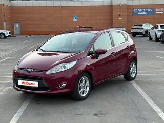 2012 Ford Fiesta Mk6, красный, 890000 рублей, вид 4