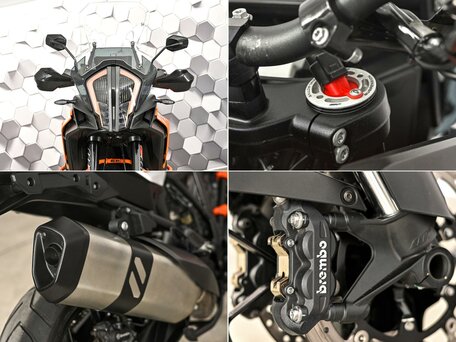 2017 KTM 1290 Super Adventure S, белый, 1077000 рублей, вид 3