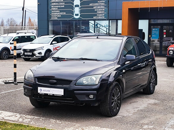 2007 Ford Focus II, чёрный, 545000 рублей