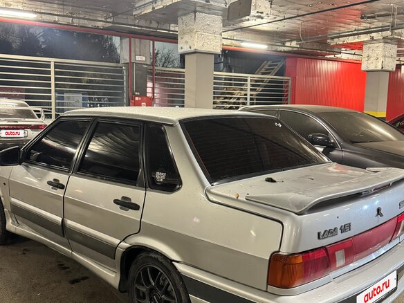 2003 Lada (ВАЗ) 2115, серый, 160000 рублей - вид 6