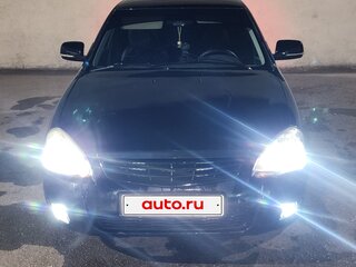 2009 Lada (ВАЗ) Priora I, чёрный, 260000 рублей, вид 3