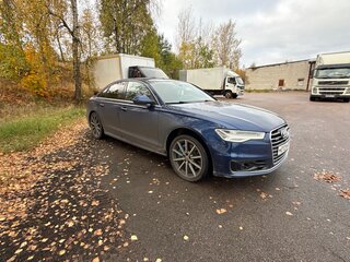2016 Audi A6 IV (C7) Рестайлинг, синий, 2250000 рублей, вид 5