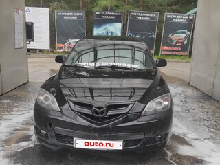 2007 Mazda 3 I (BK) Рестайлинг, чёрный, 530000 рублей, вид 2