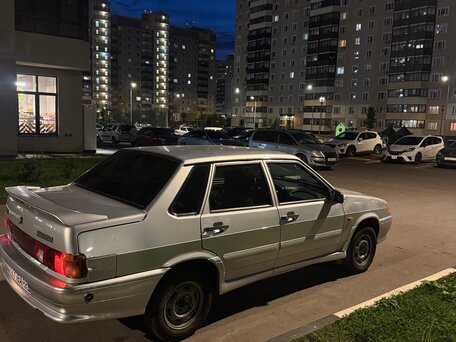 2012 Lada (ВАЗ) 2115, серебристый, 380000 рублей, вид 1