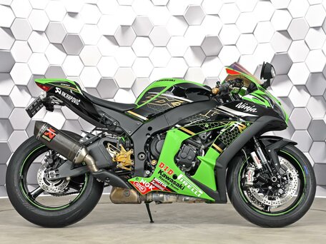 2020 Kawasaki ZX-10R Ninja, зелёный, 1599000 рублей, вид 3