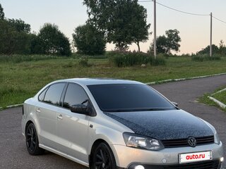 2014 Volkswagen Polo V, серебристый, 580000 рублей, вид 2