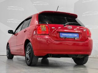 2001 Toyota Corolla Runx IX (E120, E130), красный, 490000 рублей, вид 3