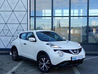 2015 Nissan Juke I Рестайлинг, белый, 1249000 рублей, вид 3