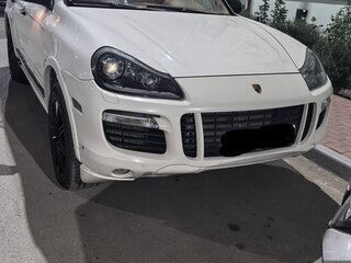 2008 Porsche Cayenne Turbo I Рестайлинг (957), белый, 1050000 рублей, вид 1