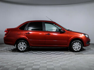 2022 Lada (ВАЗ) Granta I Рестайлинг, красный, 649000 рублей, вид 4