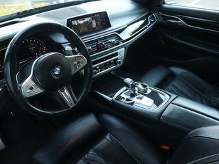 2020 BMW 7 серии Long 730Ld xDrive VI (G11/G12) Рестайлинг, чёрный, 5900000 рублей, вид 5