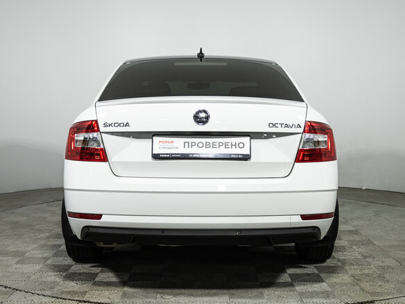 2017 Skoda Octavia III (A7) Рестайлинг, белый - вид 5