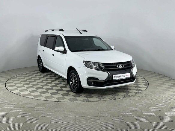 2024 Lada (ВАЗ) Largus I Рестайлинг, белый, 1180000 рублей - вид 2