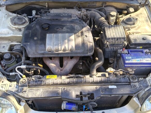 2005 Hyundai Sonata IV (EF) Рестайлинг, бежевый, 349000 рублей - вид 12