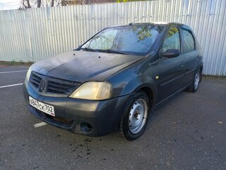 2006 Renault Logan I, чёрный, 130000 рублей, вид 1