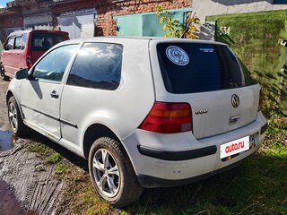 1998 Volkswagen Golf IV, белый, 180000 рублей, вид 4