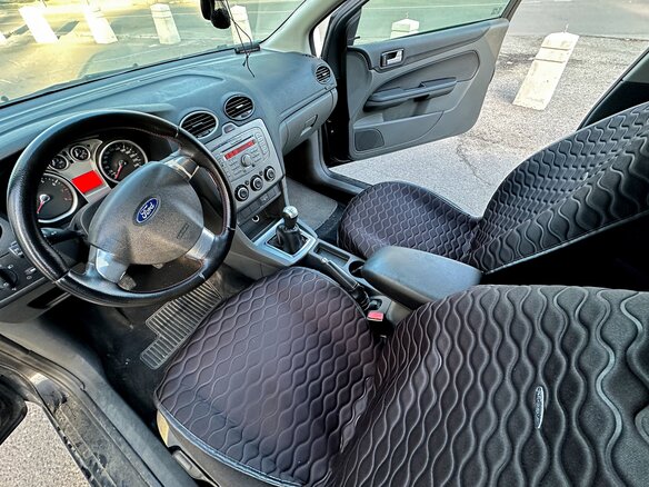 2007 Ford Focus II, чёрный, 210000 рублей - вид 5