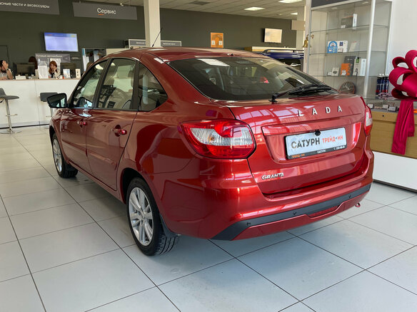 2019 Lada (ВАЗ) Granta I Рестайлинг, красный, 780000 рублей - вид 8