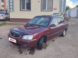 2007 Hyundai Accent ТагАЗ II, пурпурный, 295000 рублей, вид 1
