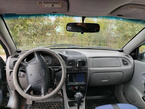 2001 Kia Rio I, синий, 230000 рублей - вид 6