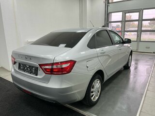2016 Lada (ВАЗ) Vesta I, серебристый, 780000 рублей, вид 4