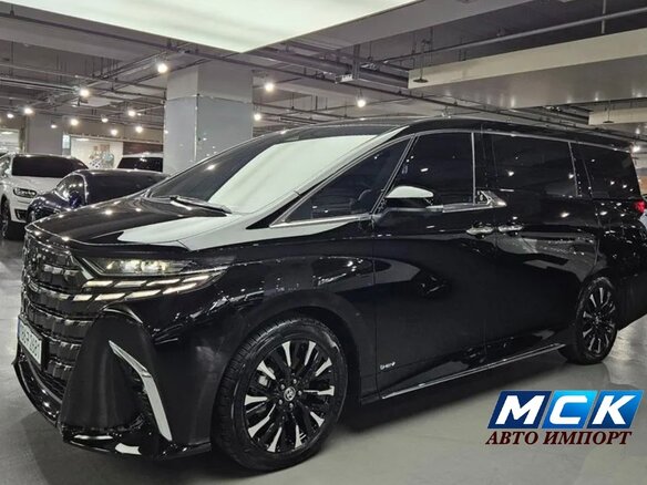 2025 Toyota Alphard IV, чёрный, 12500000 рублей
