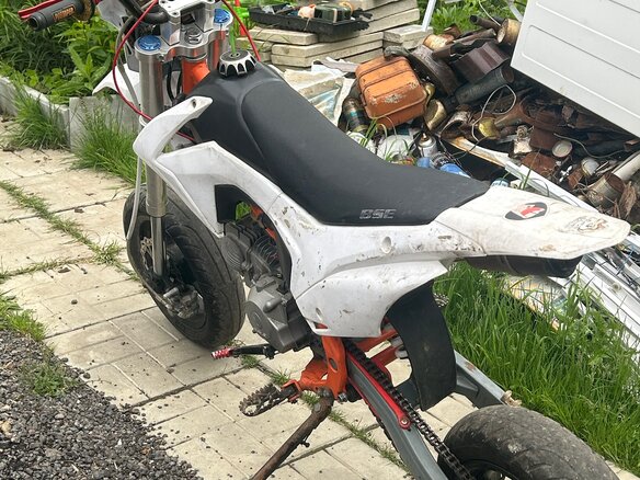 2018 BSE MX 125, белый, 55000 рублей - вид 3
