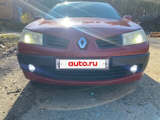 2008 Renault Megane II Рестайлинг, красный, 360000 рублей, вид 1