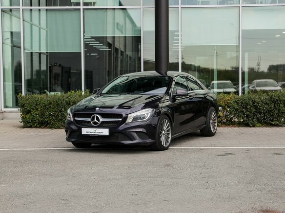 2014 Mercedes-Benz CLA 200 I (C117, X117), фиолетовый, 1420000 рублей