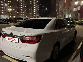 2012 Toyota Camry VII (XV50), белый, 1305000 рублей, вид 3