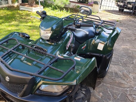 2005 Suzuki KingQuad 700, зелёный, 950000 рублей, вид 4